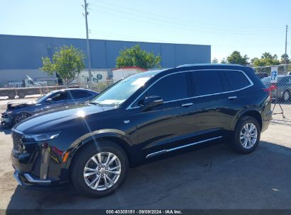 2024 CADILLAC XT6 AWD LUXURY Black  Gasoline 1GYKPBR44RZ734097 photo #3