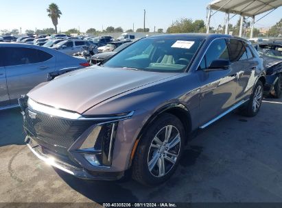 2024 CADILLAC LYRIQ TECH W/1SA Gray  Electric 1GYKPMRL7RZ139036 photo #3