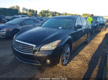 2012 INFINITI M37X Black  Gasoline JN1BY1AR1CM393060 photo #3