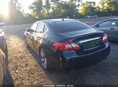 2012 INFINITI M37X Black  Gasoline JN1BY1AR1CM393060 photo #4