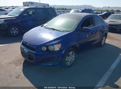 2014 CHEVROLET SONIC LT AUTO Blue  Gasoline 1G1JC5SH1E4176513 photo #3