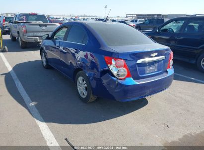 2014 CHEVROLET SONIC LT AUTO Blue  Gasoline 1G1JC5SH1E4176513 photo #4