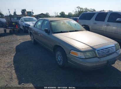 2005 FORD CROWN VICTORIA POLICE Gold  Gasoline 2FAHP71W15X106661 photo #1