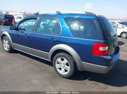 2007 FORD FREESTYLE SEL Blue  Gasoline 1FMZK02197GA10675 photo #4