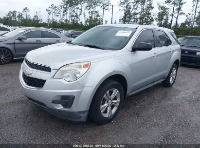 2014 CHEVROLET EQUINOX LS Silver  Flexible Fuel 2GNALAEKXE1158019 photo #3