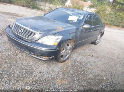 2006 LEXUS LS 430 Gray  Gasoline JTHBN36F465052961 photo #3