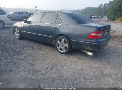 2006 LEXUS LS 430 Gray  Gasoline JTHBN36F465052961 photo #4