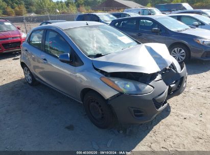 2011 MAZDA MAZDA2 SPORT Gray  Gasoline JM1DE1HZ9B0129062 photo #1