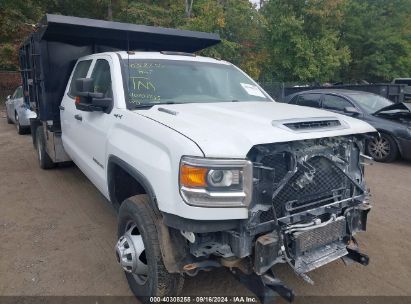 2019 GMC SIERRA 3500HD CHASSIS White  Diesel 1GD42TCY7KF145014 photo #1