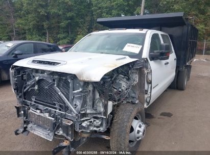 2019 GMC SIERRA 3500HD CHASSIS White  Diesel 1GD42TCY7KF145014 photo #3