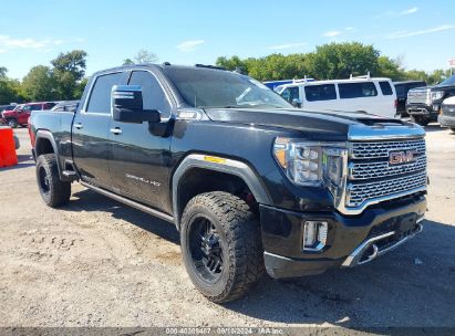 2022 GMC SIERRA 2500HD 4WD  STANDARD BED DENALI Black  Diesel 1GT49REY1NF257263 photo #1