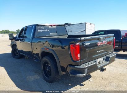 2022 GMC SIERRA 2500HD 4WD  STANDARD BED DENALI Black  Diesel 1GT49REY1NF257263 photo #4