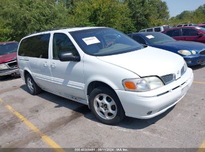 2001 OLDSMOBILE SILHOUETTE GLS White  Gasoline 1GHDX03E91D123790 photo #1