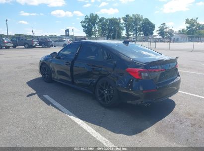 2022 HONDA CIVIC SI SEDAN Black  Gasoline 2HGFE1E53NH475183 photo #4