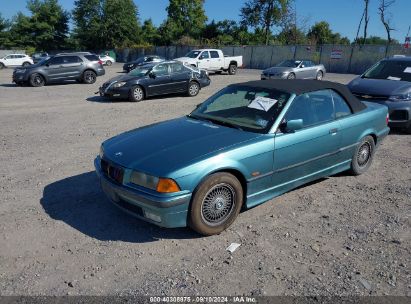 1997 BMW 328IC Turquoise  Gasoline WBABK8321VEY85895 photo #3