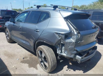 2019 VOLVO XC40 T5 MOMENTUM Gray  Gasoline YV4162UK0K2119584 photo #4