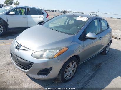 2014 MAZDA MAZDA2 SPORT Silver  Gasoline JM1DE1KZ8E0185281 photo #3