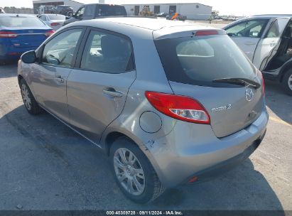 2014 MAZDA MAZDA2 SPORT Silver  Gasoline JM1DE1KZ8E0185281 photo #4