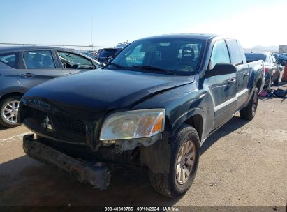 2006 MITSUBISHI RAIDER LS Black  Gasoline 1Z7HC28K56S537668 photo #3