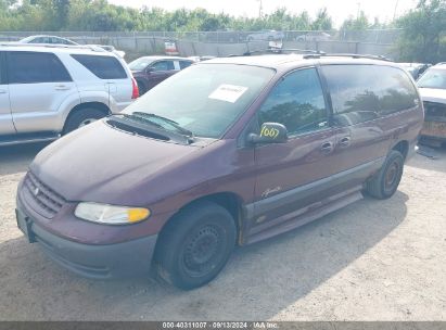 1999 PLYMOUTH GRAND VOYAGER SE Purple  Flexible Fuel 2P4GP44G6XR431558 photo #3