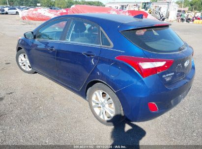 2013 HYUNDAI ELANTRA GT Dark Blue  Gasoline KMHD35LE2DU053077 photo #4