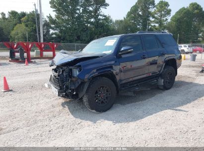 2023 TOYOTA 4RUNNER TRD OFF ROAD PREMIUM Blue  Gasoline JTERU5JR5P6196333 photo #3