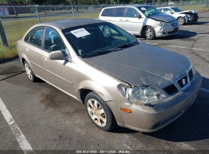 2004 SUZUKI FORENZA S Gold  Gasoline KL5JD52Z34K946529 photo #1