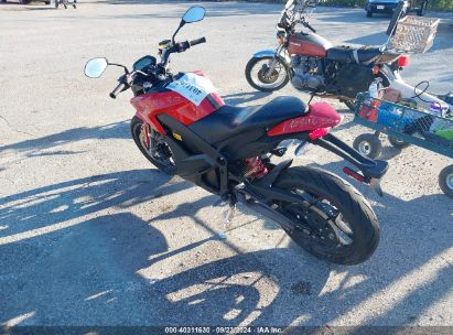 2017 ZERO MOTORCYCLES INC SR 13.0 Red  Electric 538SMCZ60HCG08627 photo #4