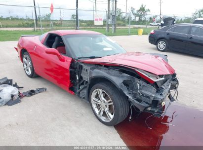 2007 CHEVROLET CORVETTE Red  Gasoline 1G1YY26U675117153 photo #1