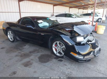 2004 CHEVROLET CORVETTE Z06 HARDTOP Black  Gasoline 1G1YY12S345101969 photo #1