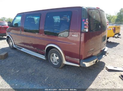 2002 CHEVROLET EXPRESS Maroon  Gasoline 1GBFG15R721231403 photo #4