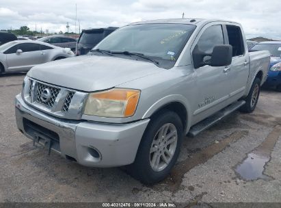 2009 NISSAN TITAN XE/SE/LE Silver  Flexible Fuel 1N6BA07D49N309403 photo #3