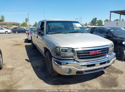 2007 GMC SIERRA 1500 CLASSIC SLE1 Pewter  Flexible Fuel 1GTEC19Z77E115762 photo #1