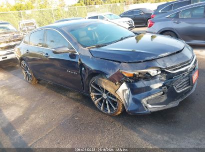 2017 CHEVROLET MALIBU 1LT Dark Blue  Gasoline 1G1ZE5ST9HF258452 photo #1