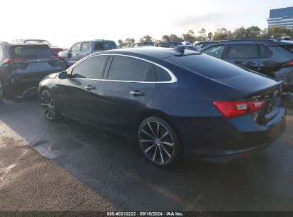 2017 CHEVROLET MALIBU 1LT Dark Blue  Gasoline 1G1ZE5ST9HF258452 photo #4