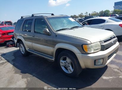 2001 INFINITI QX4 LUXURY Gray  Gasoline JNRDR09XX1W201152 photo #1