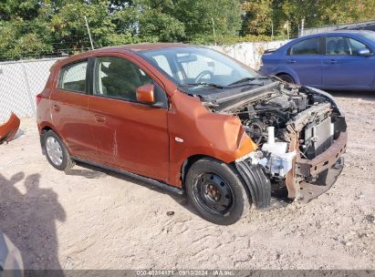 2018 MITSUBISHI MIRAGE ES Orange  Gasoline ML32A3HJ3JH006515 photo #1