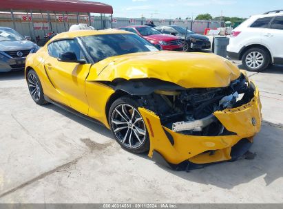 2021 TOYOTA GR SUPRA 2.0 Yellow  Gasoline WZ1DB2C02MW043214 photo #1