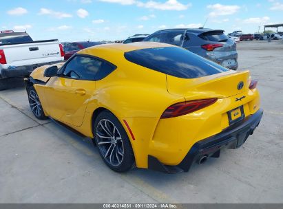 2021 TOYOTA GR SUPRA 2.0 Yellow  Gasoline WZ1DB2C02MW043214 photo #4