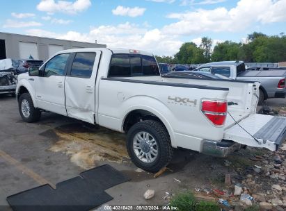 2013 FORD F-150 LARIAT White  Gasoline 1FTFW1ET3DKG28985 photo #4