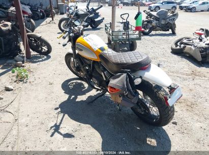 2016 DUCATI SCRAMBLER 800 Yellow  Gasoline ML015ANMXGT008882 photo #4