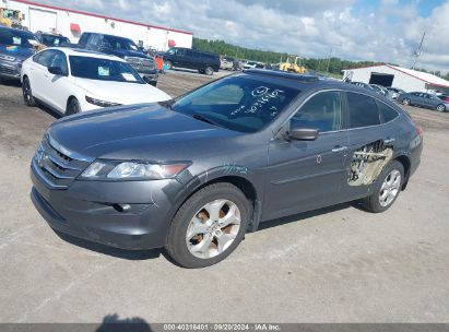 2010 HONDA ACCORD CROSSTOUR EX-L Gray  Gasoline 5J6TF2H58AL016917 photo #3