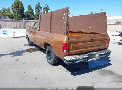 1986 DODGE D-SERIES D100 Brown  Gasoline 1B7FD04TXGS040023 photo #4