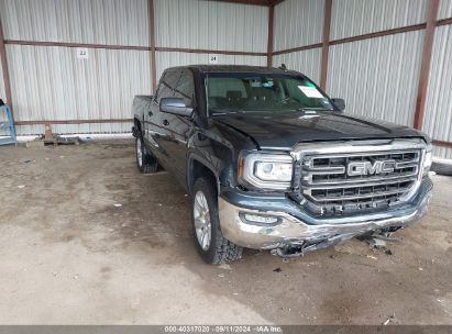 2017 GMC SIERRA 1500 SLE Blue  Gasoline 3GTP1MEC9HG285455 photo #1