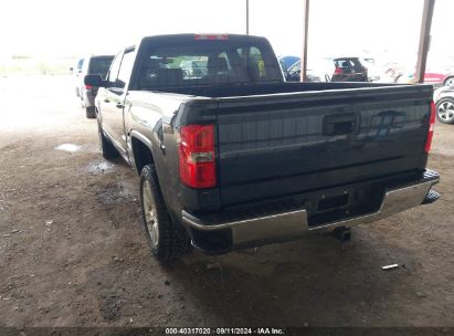 2017 GMC SIERRA 1500 SLE Blue  Gasoline 3GTP1MEC9HG285455 photo #4