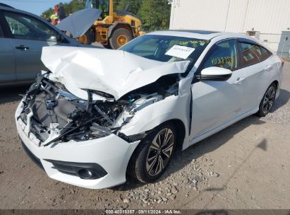 2017 HONDA CIVIC EX-L White  Gasoline 19XFC1F75HE214044 photo #3