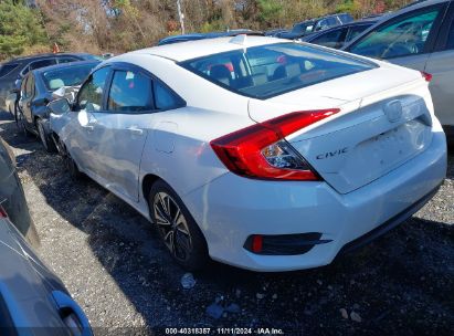 2017 HONDA CIVIC EX-L White  Gasoline 19XFC1F75HE214044 photo #4