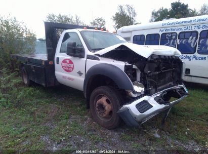 2016 FORD F-450 CHASSIS XL White  Gasoline 1FDUF4GTXGEA10597 photo #1