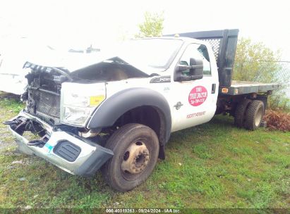 2016 FORD F-450 CHASSIS XL White  Gasoline 1FDUF4GTXGEA10597 photo #3