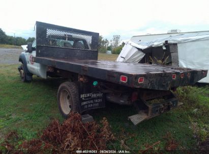 2016 FORD F-450 CHASSIS XL White  Gasoline 1FDUF4GTXGEA10597 photo #4